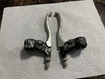 Dia Compe Levers Vintage Four Finger Flat Bike Brake Pair Engraved Japan. Fixed Price $49.42.