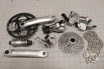 Shimano Deore Xt M750 Mountain Bike Drivetrain 3X9 Speed Group. Fixed Price $249.99.
