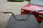6" Mini Apehangers Chrome Apes 7/8" Handlebars Bobber Spcl. Fixed Price $54.99.