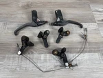 Dia-compe X-1 Short Stop Cantilever Mountain Bike Brake Set 22.2MM Clamp. Fixed Price $44.99.
