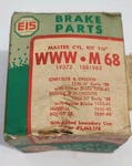 Nos Eis Www M68 Master Cylinder Rebuild Repair Kit 1-1/8" Dia 56-57 Dodge Plym. Fixed Price $29.95.