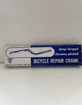 Nos Ashtabula 5-1/2" 24TPI One Piece Crank Chrome. Fixed Price $95.50.