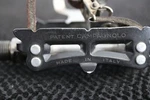 Nice Campagnolo Super Record Pista Titanium Right Pedal Track With Toe Clip. Fixed Price $189.00.