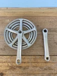 Rare Old School 170MM Sr Custom-a Triple CRANKS-50/42/36T-MOUNTAIN Tour-bike. Fixed Price $31.41.