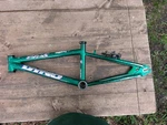 Mid School 1996 Gt Dyno Sonic Green 7005 Aluminum Bmx Bike Frame Omc. Fixed Price $130.00.