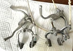 Dia Compe & Arai Road Bicycle Bike Brake Lever Caliper Japan Set Front Rear. Fixed Price $15.00.