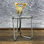 Vintage Water Bottle Cage Steel White France Eroica Brevete T-a A3. Fixed Price $45.49.