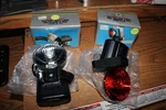 Nos!! Cateye Model HL-300 TL-300 Bicycle Lights Ghostbusters 2 Slime Blower. Fixed Price $74.99.