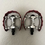 Wellgo Pedals LU-393 Retro Bicycle Parts 95MM/100MM Red New In Box. Fixed Price $79.99.