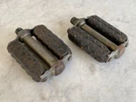 Vintage Triangle Waffle Block Bike Pedals. Schwinn Style K10476 Germany. Fixed Price $45.00.