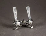 Campagnolo 1014 Record Shifters (later Version), Clamp-on, World Logo. Fixed Price $65.00.