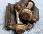 Gc, Vintage 1950S Schwinn Pedals 1/2", Bottle Cap Style, Women Bicycle Bike. Fixed Price $42.50.
