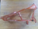 Schwinn Stingray Chopper Frame For Spoiler Seat&xl Crank& 20X4.25" Occ Wheel&rim. Fixed Price $75.00.