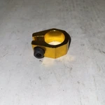 Nos Tuf Neck Style Gold Seat Clamp 1" 25.4MM Bmx School Gt Hutch Mongoose. Fixed Price $35.99.