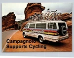 Campagnolo U.s. National Cycling Team Van Red Rocks Postcard 1981-84. Fixed Price $7.97.