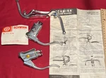 Vintage Schwinn Approved Brake Levers Pair 17 430 Nos Drop Bar Road Gold Button. Fixed Price $31.95.