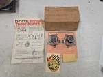 Nos Ansen Sprint Wheels, 5 Ear Plastic Caps, 2 " Hole Mounting Space. Fixed Price $45.00.