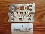 Suntour Mp 1000 Bmx Pedal Cage - Raw Alloy Old School. Fixed Price $75.97.