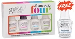Free Pro Harmony Gelish Fantastic Four-base+top+ph Bond+nourish Oil 5PCS. Fixed Price $34.99.