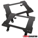 Fit 79-98 Ford Mustang Racing Seats Rail Track Laser Welded Mounting Brackets. Fixed Price $81.99.