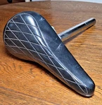 Vintage Tsm Takahashi Saddle Mfg Panmax 7386 Bike Seat Japan & 10" Post. Fixed Price $14.99.