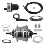 Sturmey Archer Hub Rr S/a 5SP RXRK5 6B 36 W/trim Kit/shifter/cable Silver. Fixed Price $253.99.