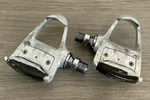 Shimano Dura Ace Clipless Pedals Model 7401 Gray Look Compatible. Fixed Price $20.00.