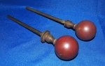Rolls Royce Bentley Pre War Pair Of Steering Wheel Throttle & Choke Knobs. Fixed Price $134.96.