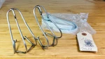 Nos King Cage Steel Single Toe Clips W/ Christophe Straps - Size Small. Fixed Price $79.99.