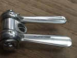 Nos Vintage Suntour Superbe Pro Downtube Top Braze Mount Friction Shifters. Fixed Price $279.00.