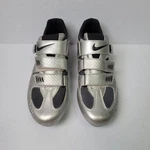 Nike Altea Ii Plus Road Cycling Shoes - Mens 11.5 Chrome Silver 2006. Fixed Price $39.00.