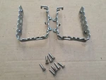 Victor VP-922S Platform Pedals (pedal Cages + Screws Only) Left Right Set. Fixed Price $12.00.