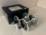 Nos Shimano Dura Ace 7600 Track Hubs, Pair, 36 Hole, 110 Rear, 8MM Axles Njs. Fixed Price $375.00.