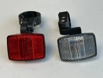 Vintage 1980 Cat Eye Rear Seat Post & Front Mount Reflectors RR-180-BT New Japan. Fixed Price $49.99.