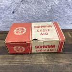 Vintage Schwinn Aid Part Box Empty 1967 Bicycle Display Chicago Usa 60S. Fixed Price $25.19.