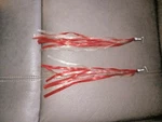 Red Glitter Bicycle Streamers Nos * For Schwinn Murray Huffy. Fixed Price $110.00.