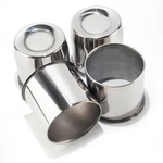 Dewflew 4PCS 5.15" Push Through Wheel Center Caps Stainless Trailer Hub Truck. Fixed Price $52.49.