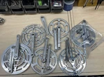 Misc. French Cranks Ta, Stronglight, Unbranded Parts Sets. Fixed Price $60.00.