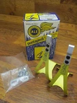Nos Ale Puntapiedi In Lega Dural Toe Clips - Gold Anodized Medium 97 L.d.. Fixed Price $39.99.