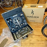 Nos / New 1998 Shimano Dura Ace 7700 25TH Anniversary Groupset English & Italian. Fixed Price $5466.47.