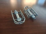 Vintage Japanese Kkt Kyokuto Top Run Pro Ace Road Bike Pedals. Fixed Price $20.00.