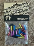 Nos Pack Mission Components Cable Crimp Ends Mid Old School Bmx Caps Tips Brake. Fixed Price $19.99.