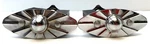 Wald Starburst Vintage Bicycle Pedals 1/2". Fixed Price $149.99.