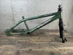 Haro Shredder Bmx Frame And Fork 20 Tt Mid School Green. Fixed Price $349.00.