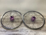 Crupi High Flange Hubs Laced To Araya RB17 Hoops Mid School Bmx Race. Fixed Price $699.99.