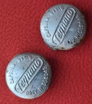 Years 40S Alumin Gaslo Legnano Handlebar Plugs Tappi Manubrio. Fixed Price $89.00.