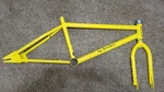 Old School Cw Pistol Pete 20 Inch Bmx Bike Frame And Forks Yellow. Fixed Price $1399.99.