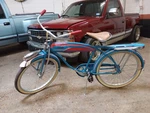 1950 Columbia 4 Star Bicycle. Fixed Price $1900.00.