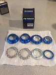 Old School Bmx Tioga Beartrap 2 Headset Blue 1" Threaded New Tange Gt. Fixed Price $61.99.