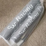 Old School Nos 1980S Grey White Cw 3 Piece Pad Set Frame Stem Bars Bmx Bike. Fixed Price $169.99.